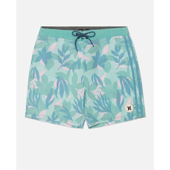 Hurley NWT Phantom Naturals Tailgate Boardshort 18" Tropical Mist Size 30 - Picture 1 of 3